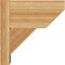 Ekena Millwork Traditional Slat Rough Sawn Outlooker, Western Red Cedar, 8"W x 14"D x 14"H OUT08X14X14TRA06RWR - alternate 3